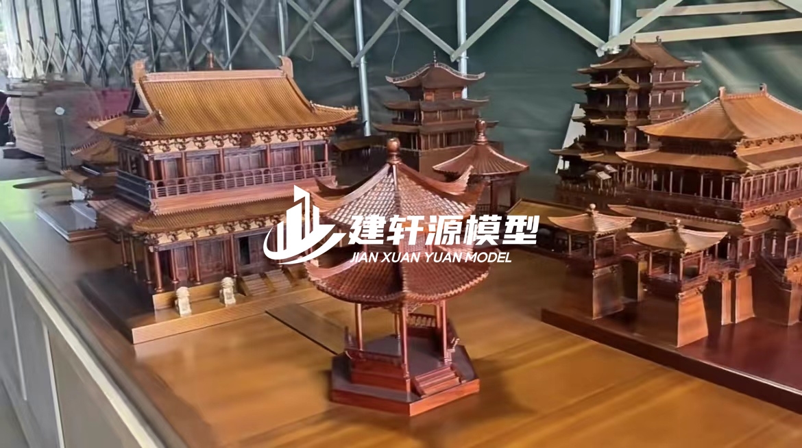 绥德古建模型制作