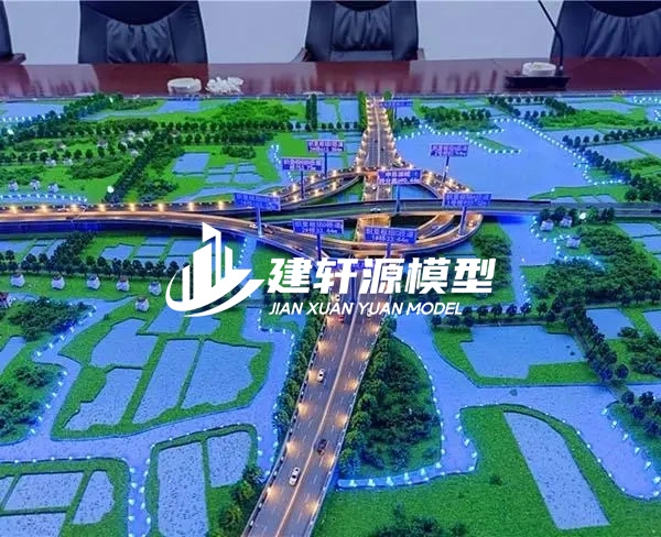 绥德高速公路沙盘定制